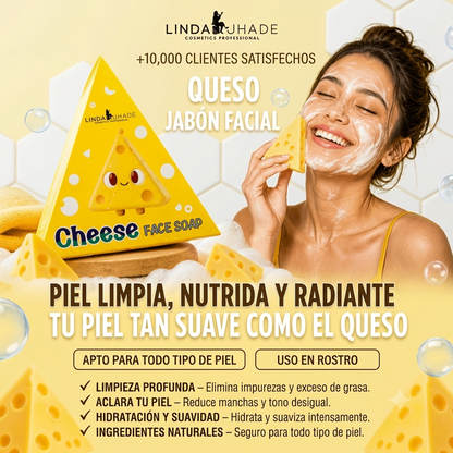 Ilumina tu piel y elimina impurezas con Cheese Face Soap