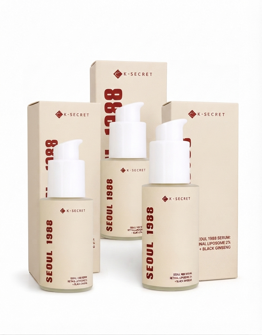 Repara tu piel y borra los signos de la edad con Seoul 1988 Serum K-Secret