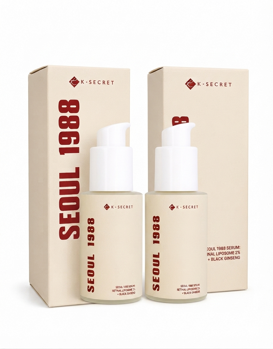 Repara tu piel y borra los signos de la edad con Seoul 1988 Serum K-Secret