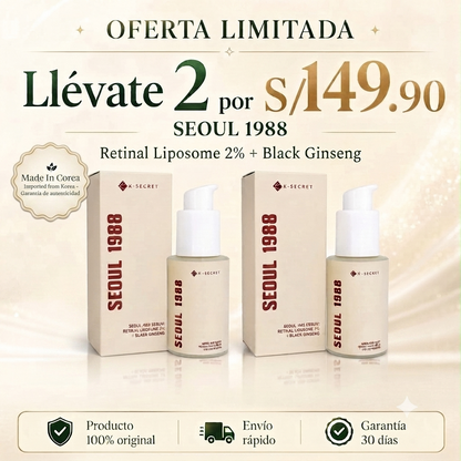 Repara tu piel y borra los signos de la edad con Seoul 1988 Serum K-Secret