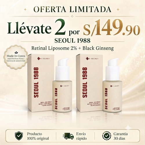 Repara tu piel y borra los signos de la edad con Seoul 1988 Serum K-Secret