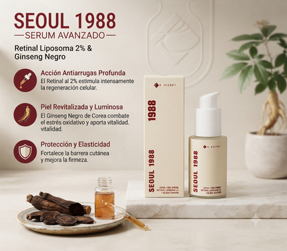 Repara tu piel y borra los signos de la edad con Seoul 1988 Serum K-Secret