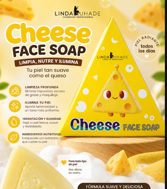 Ilumina tu piel y elimina impurezas con Cheese Face Soap