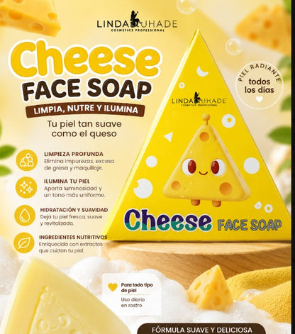 Ilumina tu piel y elimina impurezas con Cheese Face Soap