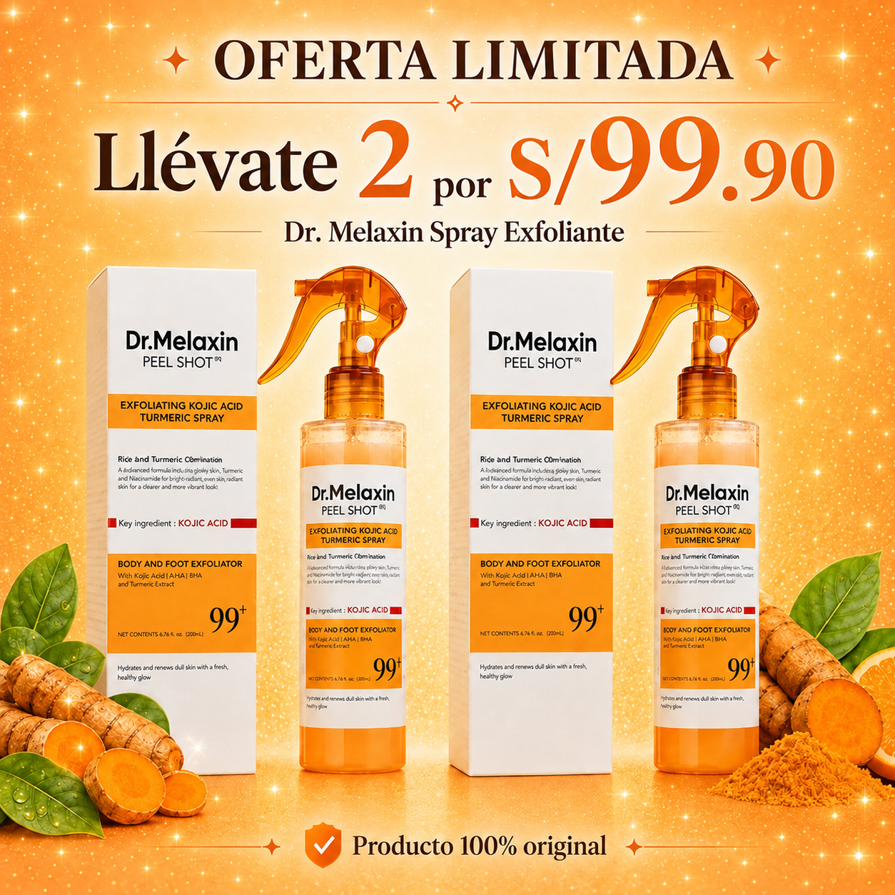 Exfolia, aclara y renueva tu piel desde el día 1